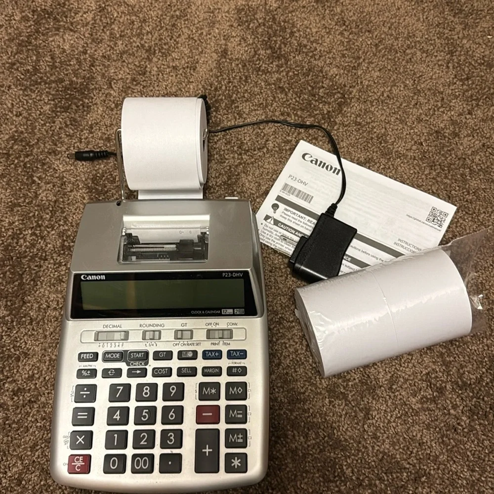Canon P23-DHV-3 Printing Calculator